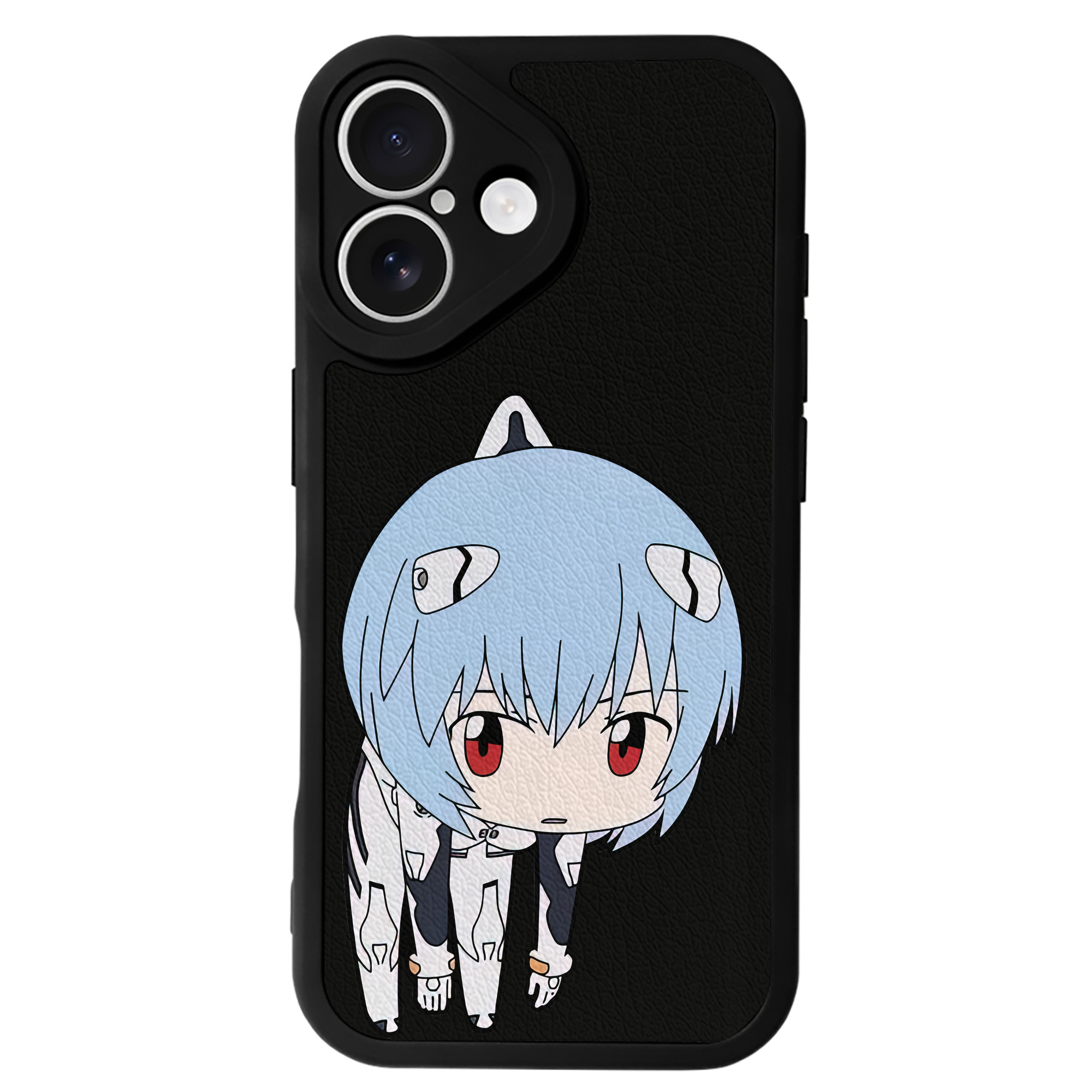 （画像用） EVA 新世紀エヴァンゲリオン 【iPhone 16シリーズ対応】シリコンスマホケース（レザー調） 材質：シリコン